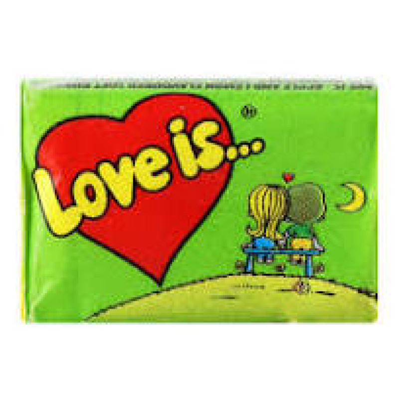 LOVE IS chewing gum apple and lemon 4.2g