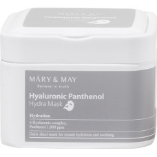 MARY&MAY Hyaluronic Panthenol moisturizing sheet masks for face 30pcs