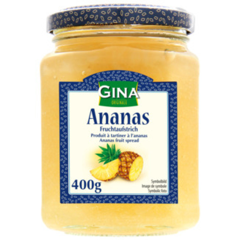 Gina Originale ananāsu augļu krēms 400g