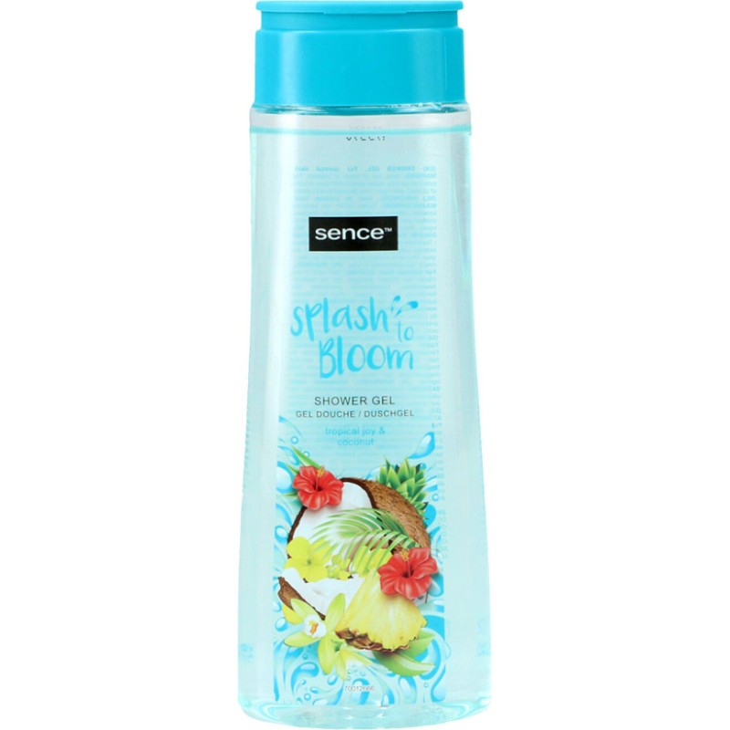 Sence Splash Bloom dušas želeja ar tropu ziedu un kokosriekstu aromātu 300ml