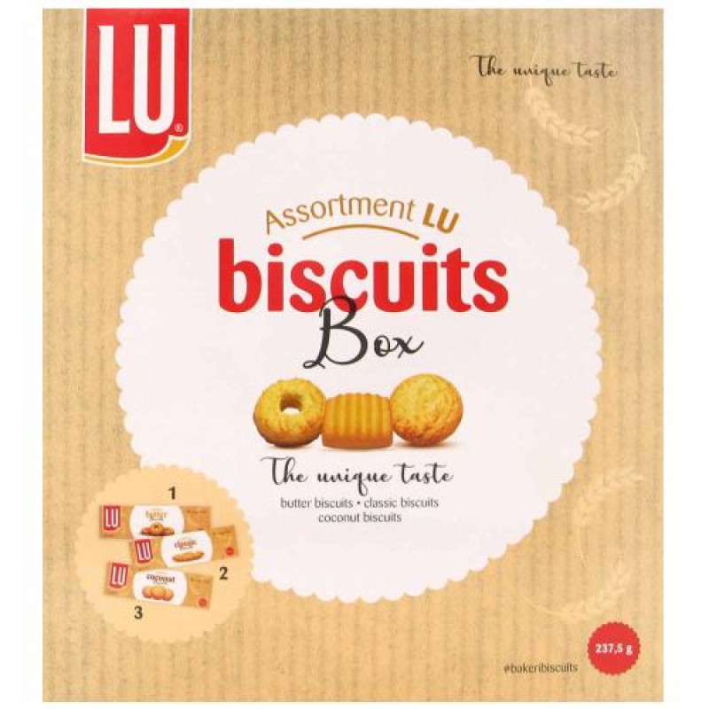 Бисквитное печенье LU Biscuits Box (3 вида) 237,5 г