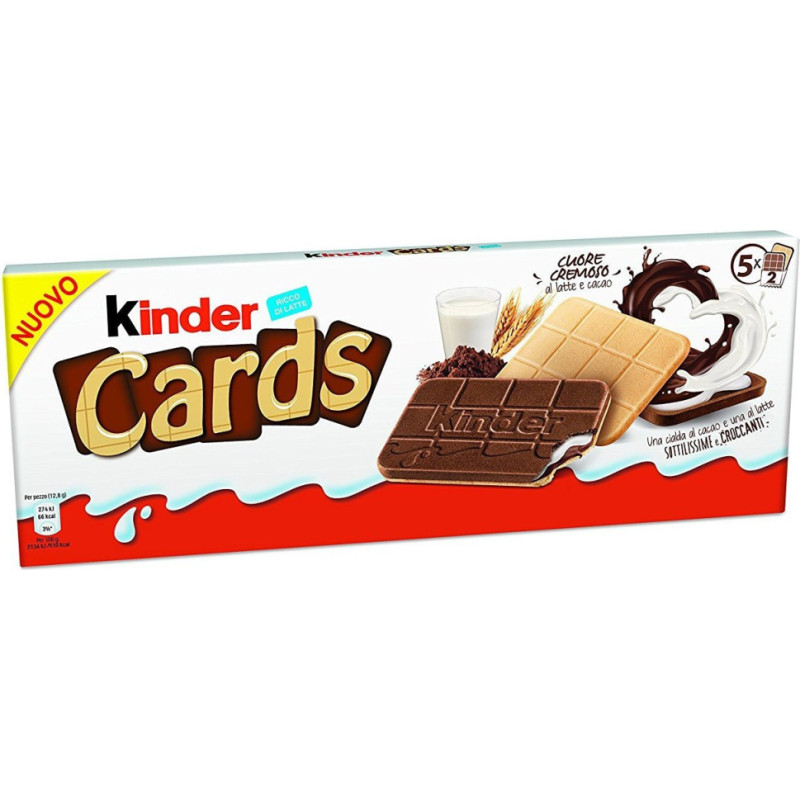 Kinder Cards Cookies  šokolādes vafeles x10 128g