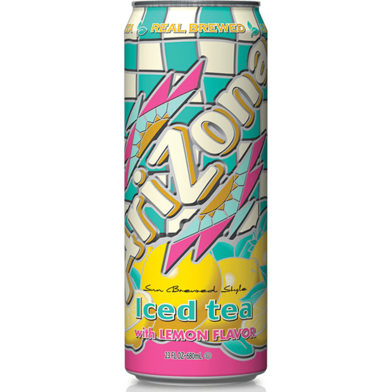 Arizona black tea and lemon juice non-alcoholic cocktail 680ml