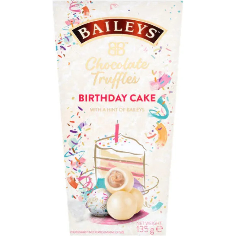 BAILEY'S Birthday cake šokolādes trifeles 135g