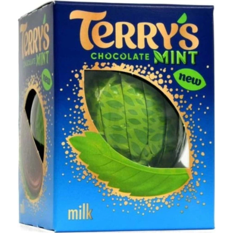 TERRY'S Orange Mint milk chocolate orange with mint flavor 145g