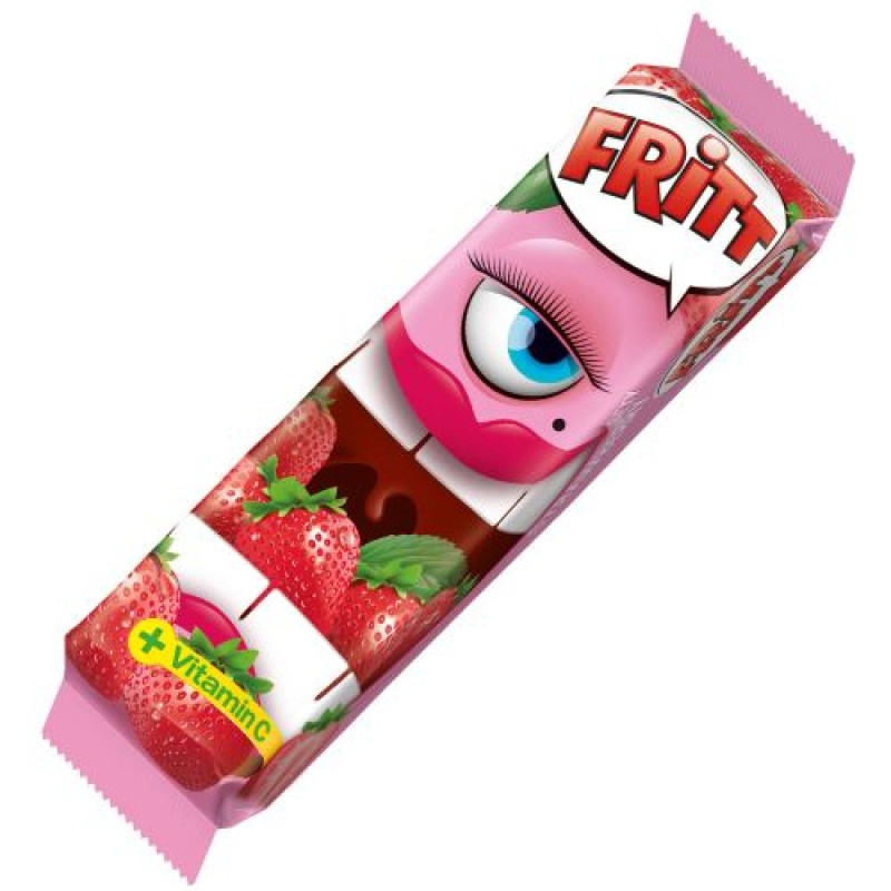 Fritt Strawberry x6 košļājamā konfekte 70g