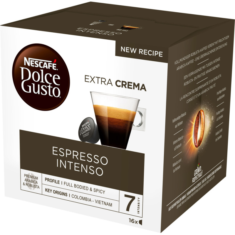 D.Gusto Espresso Intenso Caps x16 112g