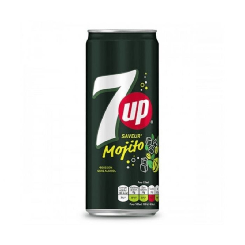 Напиток газированный 7up со вкусом мохито 330мл