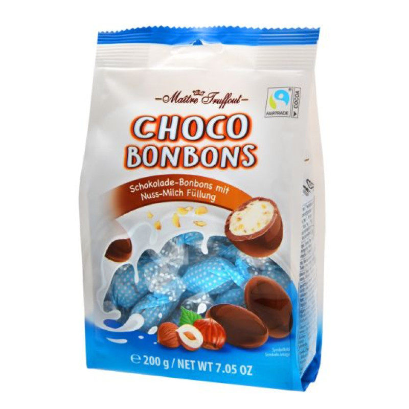 Maitre Truffout Choco Bonbons Nut-Milch 200g