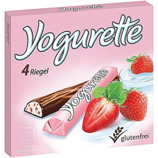 FERRERO Yogurette strawberry chocolate bars (4) 50g