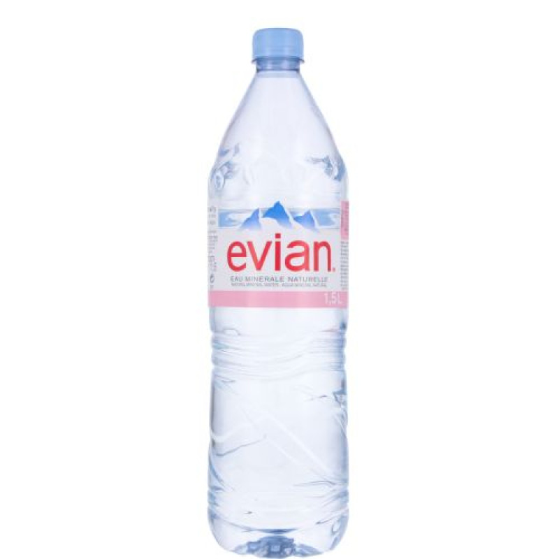 Evian still mineral water 1.5L