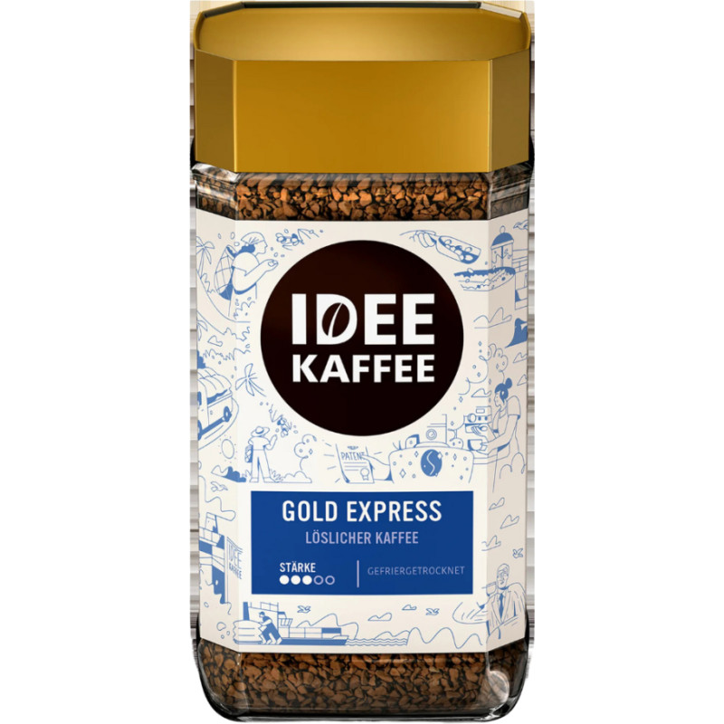 Idee Kaffee Gold šķīstošā kafija 200g