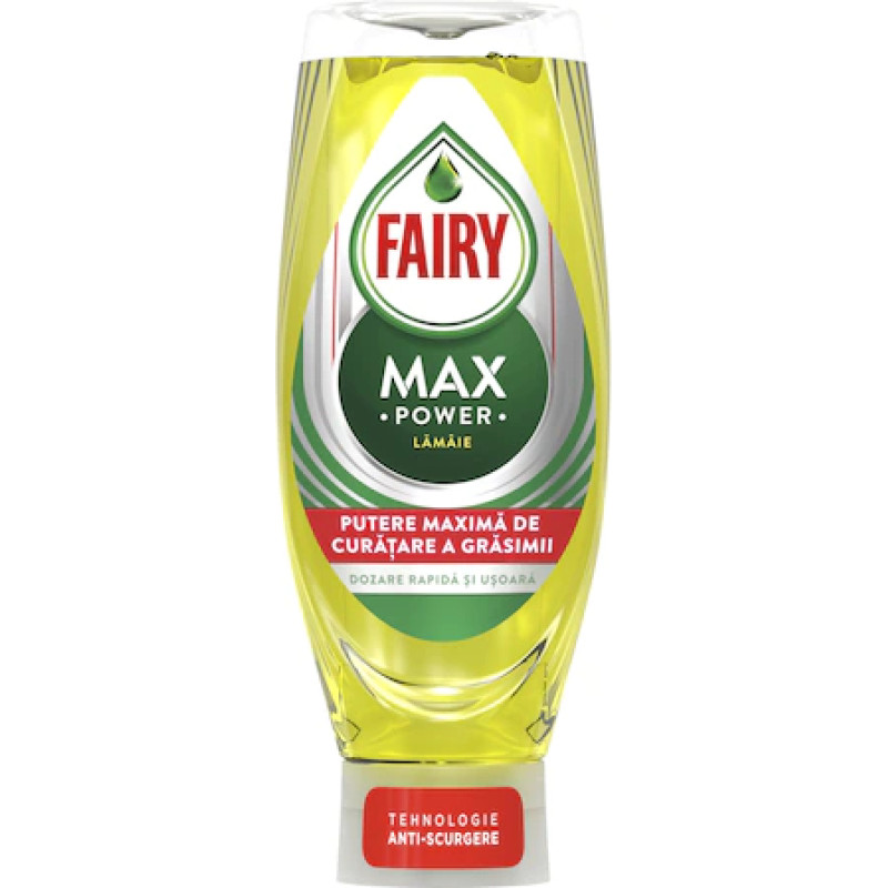 Fairy Max trauku mazgašanas līdzeklis ar citronu smaržu 650ml