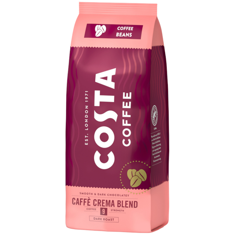 Costa Cafe Crema coffee beans 500g