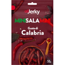 OBJERKY MiniSalami Calabria cūkgaļas un liellopu gaļas pikantās desiņas 50g