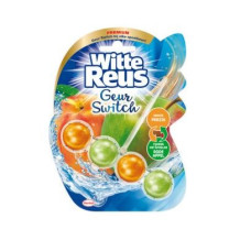 Witte Reus Pfrische&Apfel WC flushing block with peach and apple aroma 50g