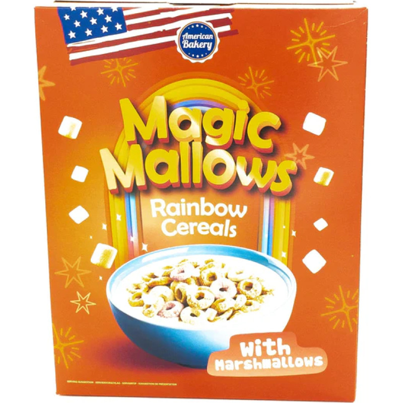 Сухие завтраки American Bakery Magic Mallows Rainbow с зефиром 200 г