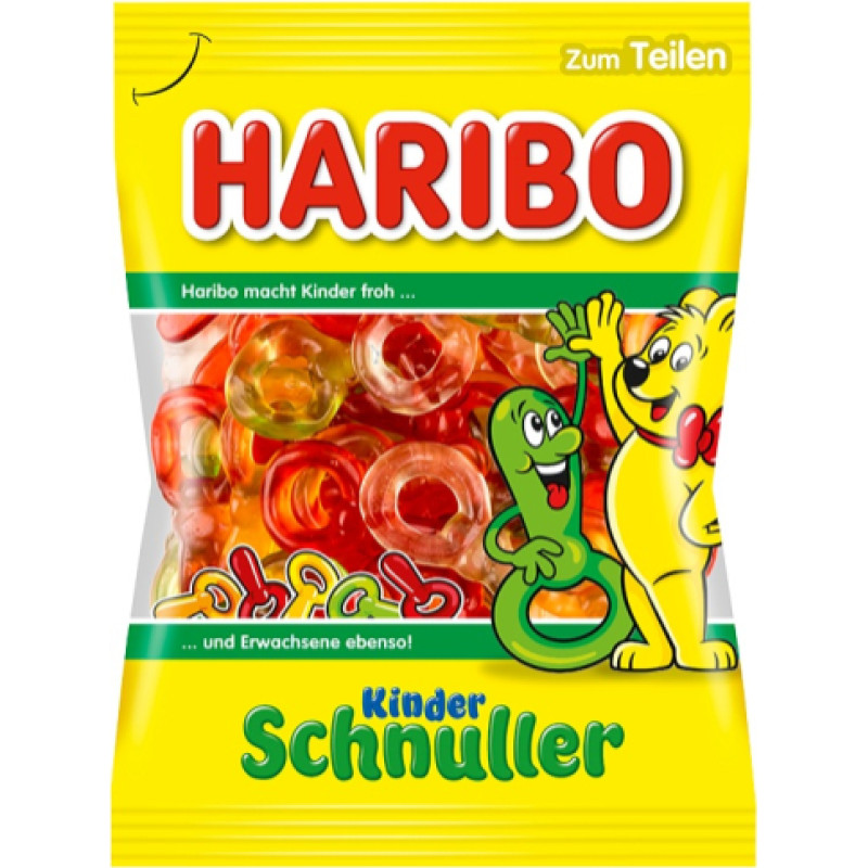 Haribo Kinder Schnuller želejas konfektes 200g