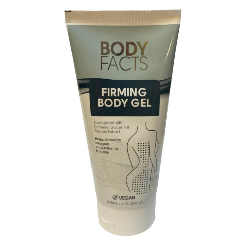 Body Facts Firming ķermeņa želeja, draudzīgs vegāniem 200ml