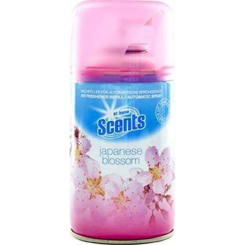 At home scents japanese blossom automātiskā gaisa atsvaidzinātāja rezerve ar japāņu ziedu aromātu 250ml