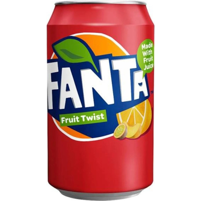 FANTA UK Fruit Twist, bundžiņā 330ml