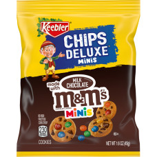 Keebler cepumi ar M&M's dražejām un piena šokolādes pilieniņiem 45g