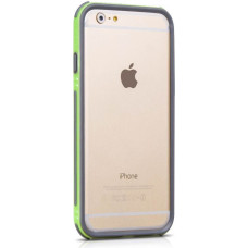 Apple Aizmugurējais vāciņš Apple  iPhone 6  Moving Shock-proof Silicon Bumper HI-T028 Green