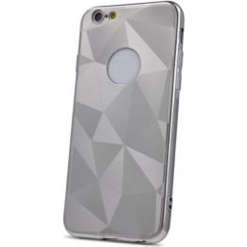 Ilike Aizmugurējais vāciņš iLike Samsung Galaxy S10e Geometric Shine case Silver