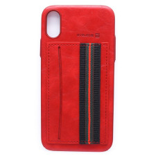 Evelatus Aizmugurējais vāciņš Evelatus Apple iPhone X Cubit Plastic Red