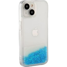 Ilike Aizmugurējais vāciņš iLike Apple iPhone 13 Silicone Case Water Glitter Blue