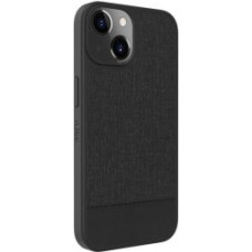 Ilike Aizmugurējais vāciņš iLike Apple iPhone 14 Plastic Leather Back Cover Black