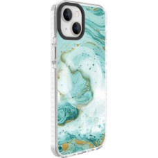 Evelatus Aizmugurējais vāciņš Evelatus Apple iPhone 15 PC+TPU With MagSafe Customized Print Blue Marble