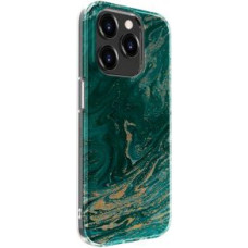 Evelatus Aizmugurējais vāciņš Evelatus Apple iPhone 15 Pro PC Customized Print Design Marble Turquoise