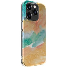 Evelatus Aizmugurējais vāciņš Evelatus Apple iPhone 15 Pro Max PC Customized Print Design Marble Gold