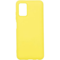 Evelatus Aizmugurējais vāciņš Evelatus Samsung Galaxy A03s Soft Touch Silicone Case Yellow