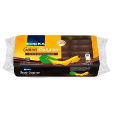 Želejas konfektes-banāni šokolādē Edeka 250g