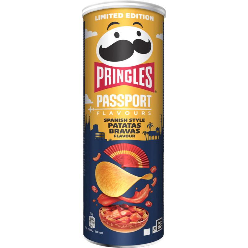 PRINGLES Spāņu Patatas Bravas 165g