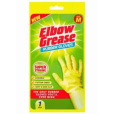 Elbow Grease gumijas cimdi, M izmērs