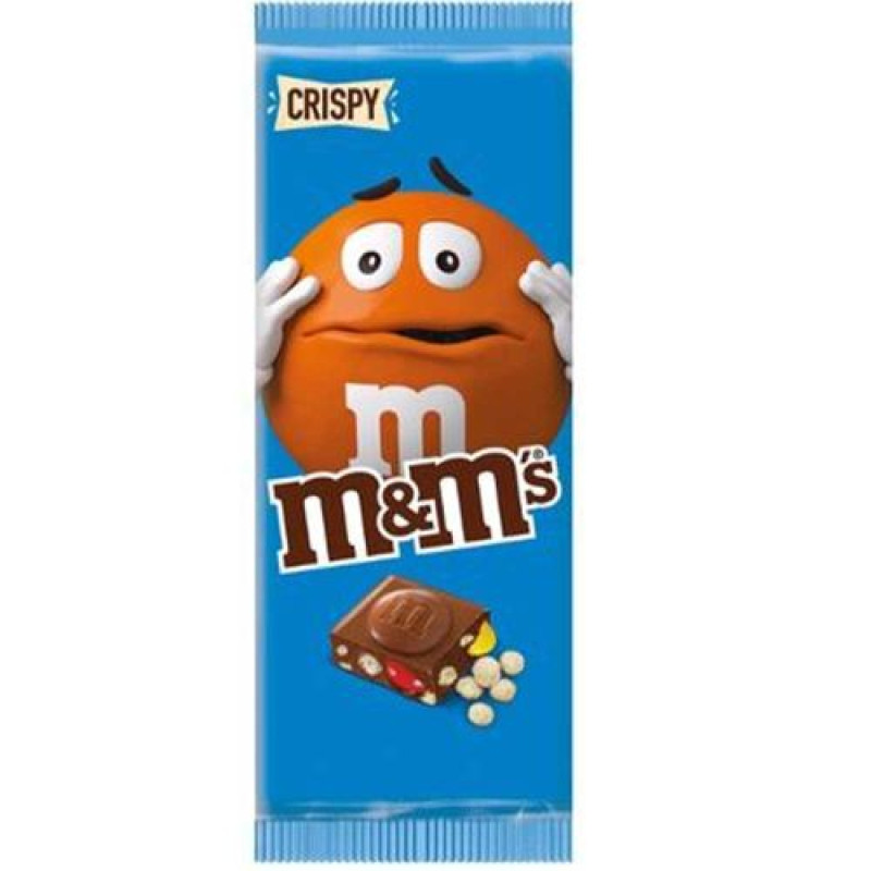 M&Ms Chocolate Crispy šokolāde 150g