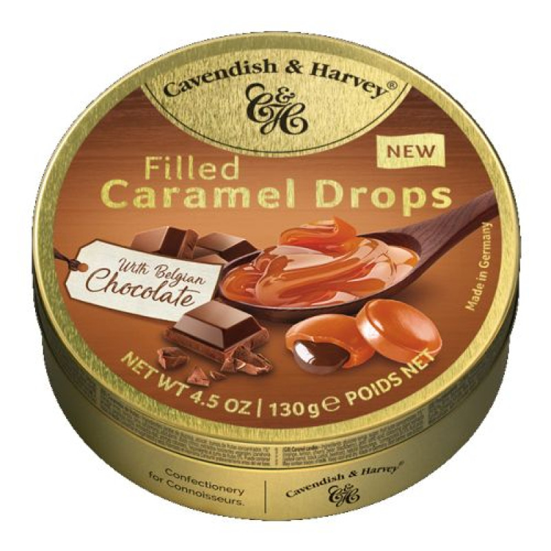 C&H caramel dragees filled with chocolate 130g