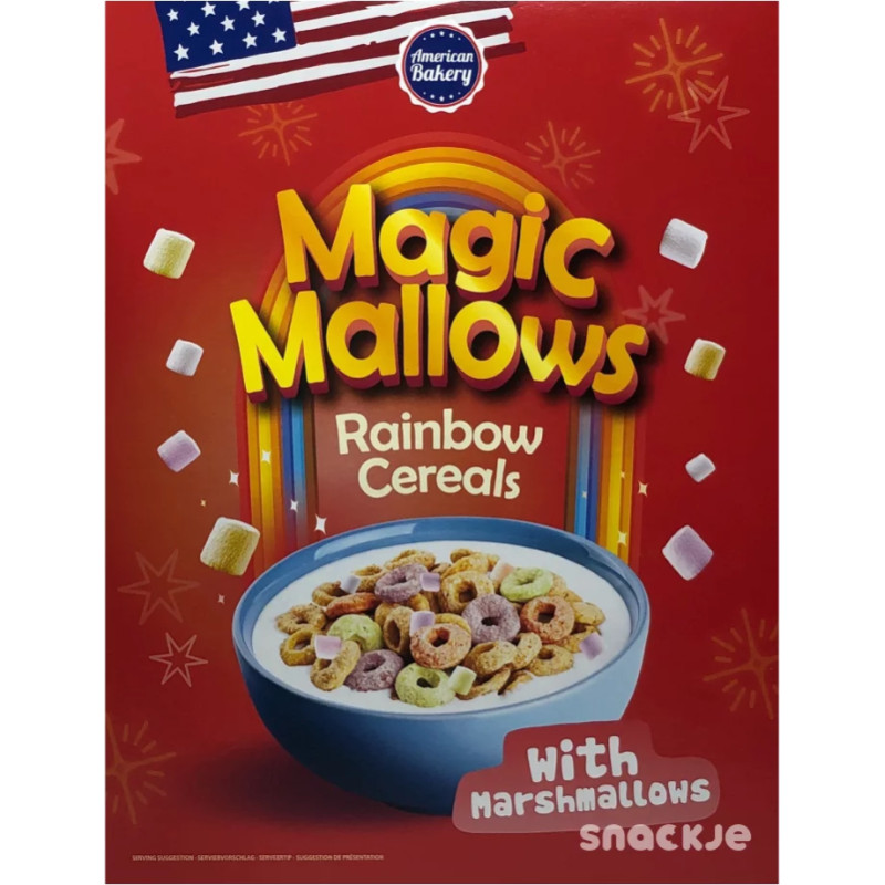 Хлопья для завтрака American Bakery Magic Mallows с шоколадом и зефиром 200 г