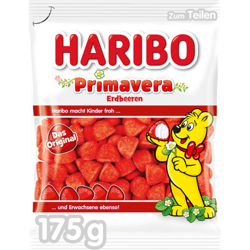 Haribo Primavera želejas konfektes 175g