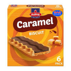 NORA cookies with caramel filling (6) 150g