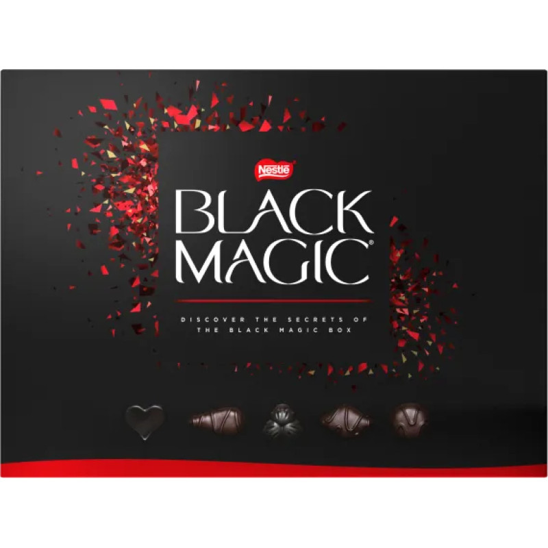 BLACK MAGIC dark chocolate candies, box 175g