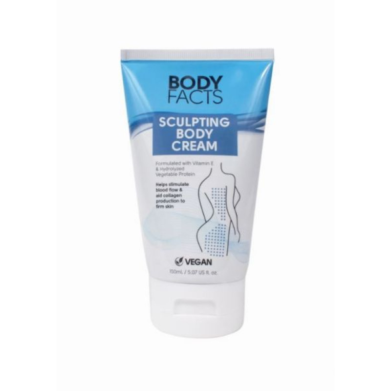 Body Facts Sculpting ķermeņa krēms, draudzīgs vegāniem 150ml