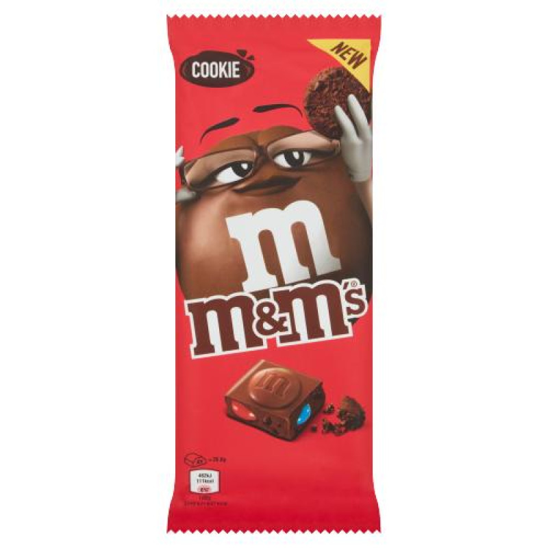 M&M's šokolāde ar dražejām 165g