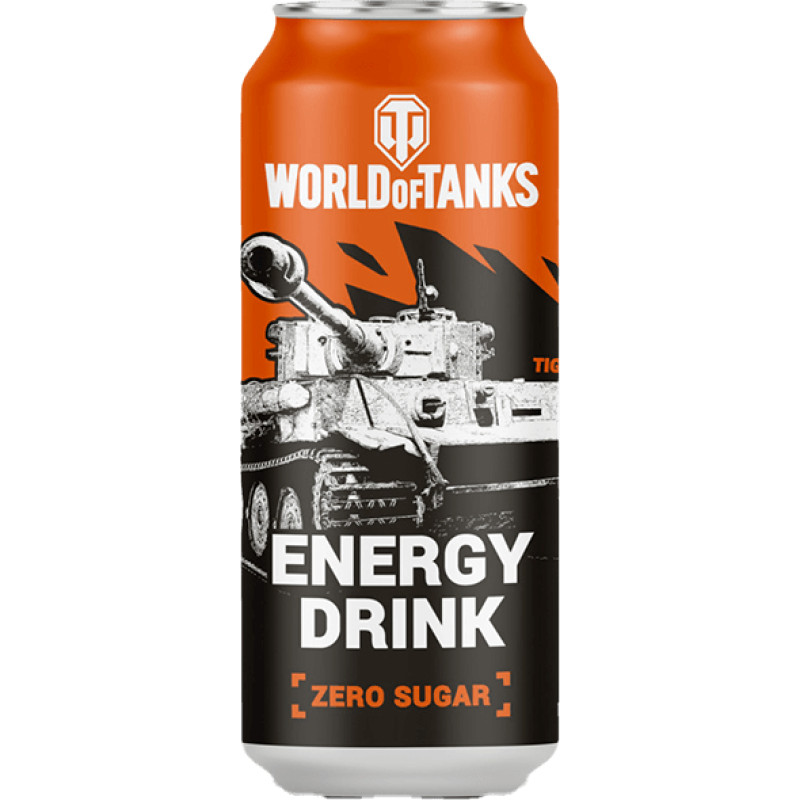 WORLD OF TANKS enerģijas dzēriens Zero 500ml