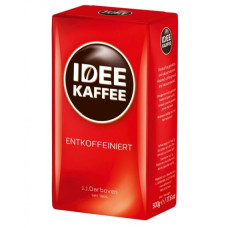 Idee Kaffee Entkoffeiniert decaffeinated ground coffee 500g