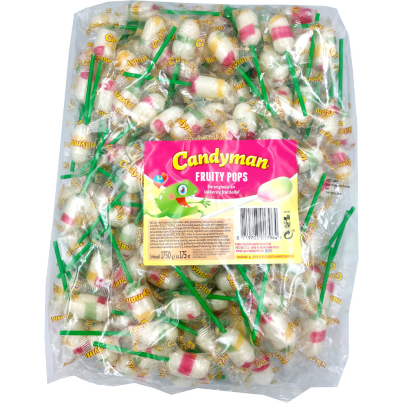 CANDYMAN Fruity Lollies 10g