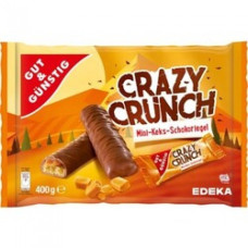 G&G Crazy Crunch mini šokolādes batoniņi 400g